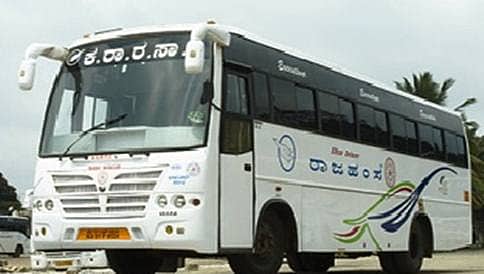 ಕಾವೇರಿ ತೀರ್ಪು: ತಮಿಳುನಾಡಿನಲ್ಲಿ ರಾಜಹಂಸ ಬಸ್‌ ಮೇಲೆ ಕಲ್ಲು ತೂರಾಟ