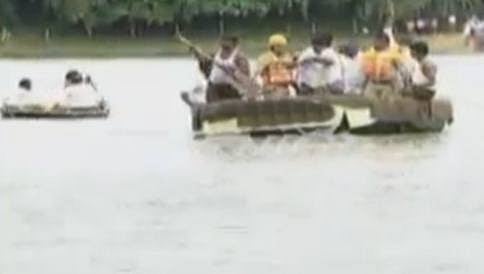 ಶಿವಮೊಗ್ಗದಲ್ಲಿ ಗಣೇಶ ವಿಸರ್ಜನೆ ವೇಳೆ ದೋಣಿ ದುರಂತ; ಸುಮಾರು ಹತ್ತು ಜನರ ಸಾವು