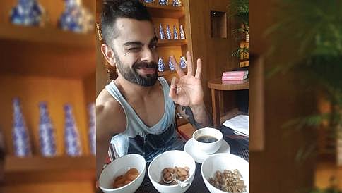 ಒಂಟಿ ರನ್ಗಾಗಿ ಮಟನ್, ಚಿಕನ್ ಬಿಟ್ಟ ವಿರಾಟ್ ಕೊಹ್ಲಿ!