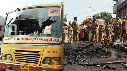 ಜಲ್ಲಿಕಟ್ಟು: ಮರೀನಾ ಬೀಚ್ ನಲ್ಲಿ ಪ್ರತಿಭಟನೆ ಹಿಂಪಡೆದ ಪ್ರತಿಭಟನಾಕಾರರು!