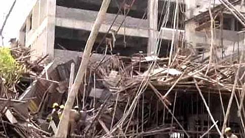 ಬೆಂಗಳೂರು: ನಿರ್ಮಾಣ ಹಂತದ ಅಪಾರ್ಟ್ ಮೆಂಟ್ ಕುಸಿತ, ಹಲವರಿಗೆ ಗಾಯ