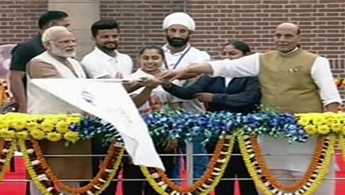 ಸರ್ದಾರ್ ಪಟೇಲ್ ಜನ್ಮದಿನ ನಿಮಿತ್ತ 'ರನ್ ಫಾರ್ ಯೂನಿಟಿ'ಗೆ ಪ್ರಧಾನಿ ಮೋದಿ ಚಾಲನೆ