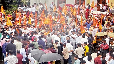 ಟಿಪ್ಪು ಜಯಂತಿಗೆ ವಿರೋಧ: ಮಡಿಕೇರಿಯಲ್ಲಿ ಪ್ರತಿಭಟನಾಕಾರರ ಬಂಧನ