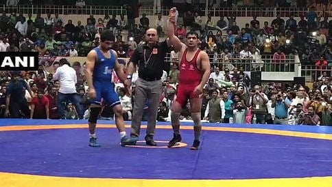 ರಾಷ್ಟ್ರೀಯ ಕುಸ್ತಿ ಚಾಂಪಿಯನ್ ಶಿಪ್: ಸಾಕ್ಷಿ ಮಲಿಕ್, ಸುಶೀಲ್ ಕುಮಾರ್ ಗೆ ಚಿನ್ನದ ಪದಕ