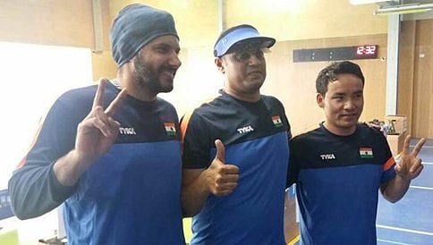ಕಾಮನ್ ವೆಲ್ತ್ ಶೂಟಿಂಗ್ ಚಾಂಪಿಯನ್ ಶಿಪ್: ಕನ್ನಡಿಗ ಪ್ರಕಾಶ್ ನಂಜಪ್ಪ ಗೆ ಚಿನ್ನ