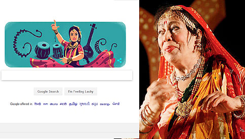 ಖ್ಯಾತ ಕಥಕ್ ನೃತ್ಯಗಾರ್ತಿ ಸಿತಾರ ದೇವಿಗೆ ಗೂಗಲ್-ಡೂಡಲ್ ಗೌರವ