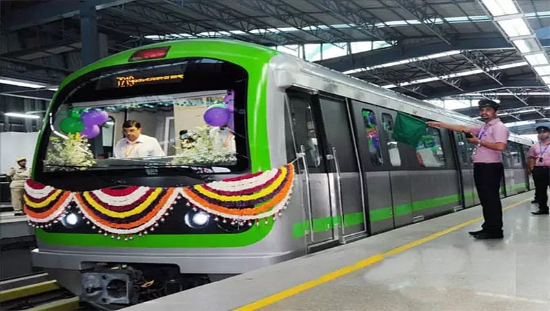 2021ರ ವೇಳೆಗೆ ಕೆಂಪೇಗೌಡ ವಿಮಾನ ನಿಲ್ದಾಣಕ್ಕೆ ನಾನ್-ಸ್ಟಾಪ್ ಮೆಟ್ರೋ ರೈಲು!