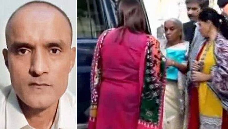 ಕುಲಭೂಷಣ್ ಜಾದವ್ ಭೇಟಿಗಾಗಿ ಇಸ್ಲಾಮಾಬಾದ್ ತಲುಪಿದ ತಾಯಿ, ಪತ್ನಿ