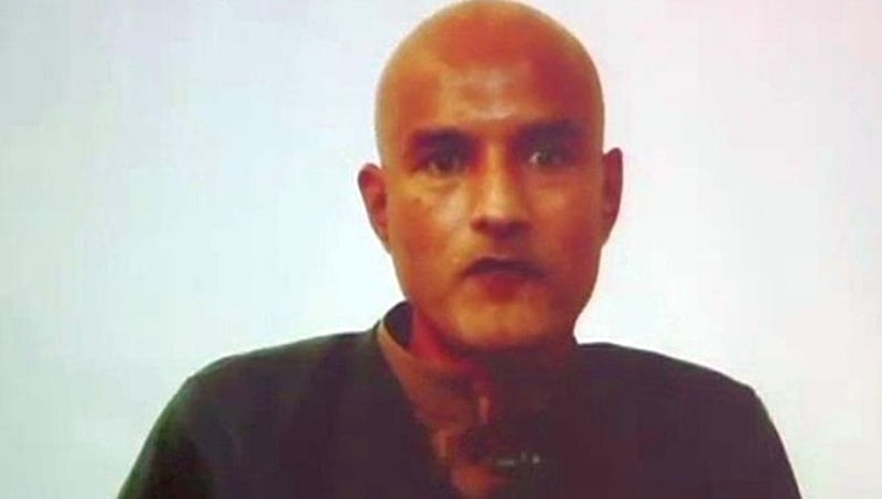 ತಾಯಿ, ಪತ್ನಿ ಭೇಟಿಗೆ ಅವಕಾಶ ಕಲ್ಪಿಸಿದ ಪಾಕ್ ಗೆ ಕುಲಭೂಷಣ್ ಜಾಧವ್ ಕೃತಜ್ಞತೆ