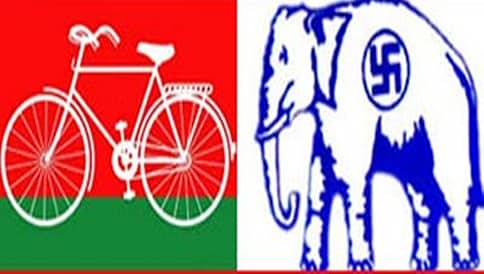 ಮೀರತ್ ನಲ್ಲಿ ಬಿಎಸ್ ಪಿ-ಎಸ್ ಪಿ ಬೆಂಬಲಿಗರ ಘರ್ಷಣೆ