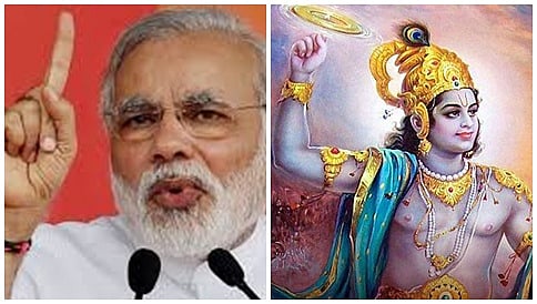 ಶ್ರೀಕೃಷ್ಣನ ಜೊತೆಗೆ ಹೋಲಿಸಿಕೊಂಡ ಪ್ರಧಾನಿ ಮೋದಿ