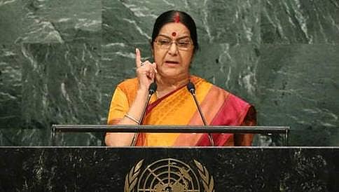 ಕಾನ್ಸಾಸ್'ನಲ್ಲಿ ಭಾರತೀಯ ವ್ಯಕ್ತಿ ಹತ್ಯೆ ಪ್ರಕರಣ ಆಘಾತ ತಂದಿದೆ: ಸುಷ್ಮಾ ಸ್ವರಾಜ್