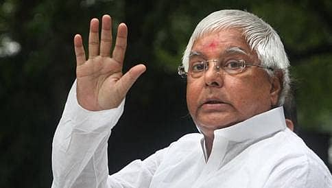 ಕುಸಿದು ಬಿದ್ದ ವೇದಿಕೆ: ಆರ್'ಜೆಡಿ ಮುಖ್ಯಸ್ಥ ಲಾಲೂ ಪ್ರಸಾದ್ ಗಾಯ
