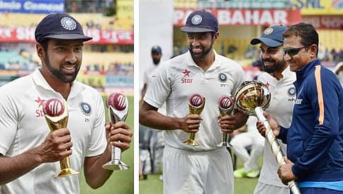 ಆರ್ ಅಶ್ವಿನ್ ಗೆ ಸರ್ ಗಾರ್ಫೀಲ್ಡ್ ಸೋಬರ್ಸ್ ಪ್ರಶಸ್ತಿ ಪ್ರದಾನ