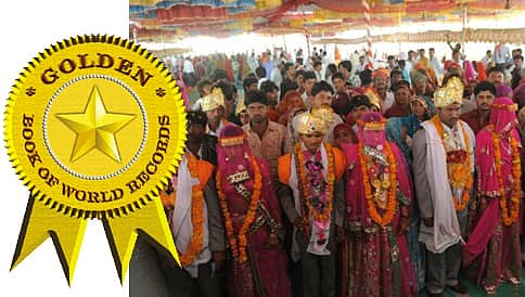 ವಿಶ್ವ ದಾಖಲೆ ಬರೆದ ಅಂಗವಿಕಲರ ಸಾಮೂಹಿಕ ವಿವಾಹ!