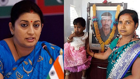 ವೀರಯೋಧ ಹನುಮಂತಪ್ಪ ಕೊಪ್ಪದ್ ಪತ್ನಿಗೆ ಸರ್ಕಾರಿ ಕೆಲಸ ನೀಡಿದ ಸ್ಮೃತಿ ಇರಾನಿ!