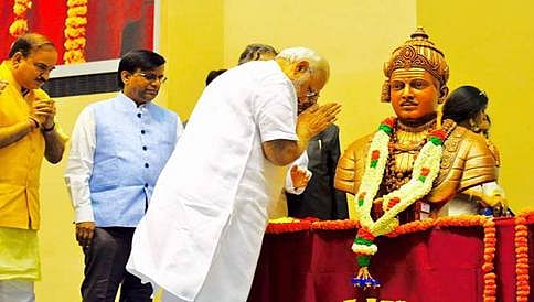ಬಸವಣ್ಣನವರ ವ್ಯಕ್ತಿತ್ವ ಈಶ್ವರನಂತೆ ವರ್ಣನಾತೀತವಾದದ್ದು: ಪ್ರಧಾನಿ ಮೋದಿ