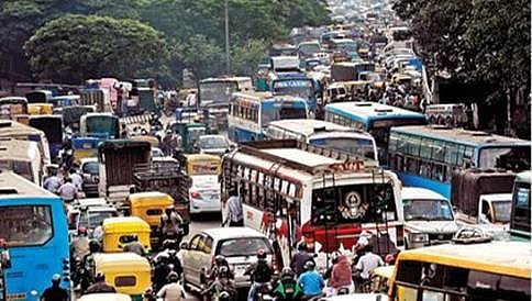 2022ರ ವೇಳೆಗೆ ಬೆಂಗಳೂರಿನಲ್ಲಿ 1 ಕೋಟಿ ವಾಹನಗಳು?