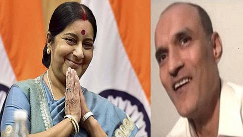 ಜಾಧವ್ ಗಲ್ಲು ಶಿಕ್ಷೆಗೆ ತಡೆ: ಸುಷ್ಮಾ ಸ್ವರಾಜ್ ಕೊಂಡಾಡಿದ ವಿದೇಶಾಂಗ ಸಚಿವಾಲಯ