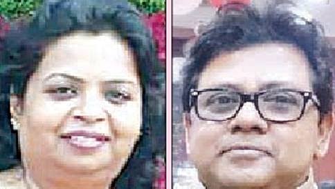 ಸಿನಿಮೀಯ ರೀತಿಯಲ್ಲಿ ಪತಿಗೆ ಗುಂಡಿಕ್ಕಿದ ಪತ್ನಿ!