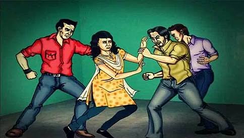 ಗಂಡನ ಕಟ್ಟಿಹಾಕಿ ಆತನ ಎದುರೆ 8 ಮಂದಿಯಿಂದ ಪತ್ನಿಯ ಮೇಲೆ ಸಾಮೂಹಿಕ ಅತ್ಯಾಚಾರ