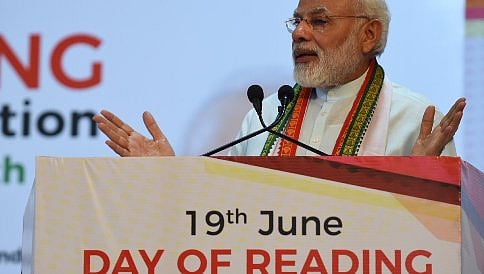 ಭಾರತದಲ್ಲಿ ಓದುವ ಆಂದೋಲನ ಪ್ರಾರಂಭಿಸಲು ಮೋದಿ ಕರೆ