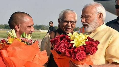 ಸಿಎಂ ಆದಿತ್ಯನಾಥ್ ಅಧಿಕಾರದಲ್ಲಿ ಉತ್ತರಪ್ರದೇಶ ಅಭಿವೃದ್ಧಿ ಸಾಧಿಸಲಿದೆ: ಮೋದಿ