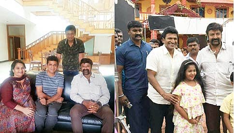ಶಿವಣ್ಣನ ಮನೆಗೆ ತೆಲುಗು ನಟ ಬಾಲಕೃಷ್ಣ ಭೇಟಿ!