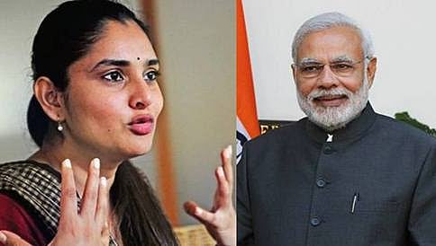 ನರೇಂದ್ರ ಮೋದಿ ದುರ್ಬಲ ಪ್ರಧಾನಿ: ಮಾಜಿ ಸಂಸದೆ ರಮ್ಯಾ ಟೀಕೆ