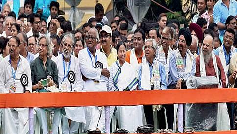 2019 ಚುನಾವಣೆ: 'ಭಾರತದಿಂದ ಬಿಜೆಪಿ ತೊಲಗಿಸಿ' ಅಭಿಯಾನಕ್ಕೆ ಮಮತಾ ಬ್ಯಾನರ್ಜಿ ಕರೆ!