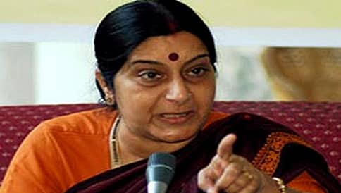 ಟಿಬೆಟ್, ಸ್ಟಾಪ್ಲಡ್ ವೀಸಾ ವಿಷಯಗಳನ್ನು ಭಾರತ ಚೀನಾದೊಂದಿಗೆ ಪ್ರಸ್ತಾಪಿಸಿದೆ: ಸುಷ್ಮಾ ಸ್ವರಾಜ್
