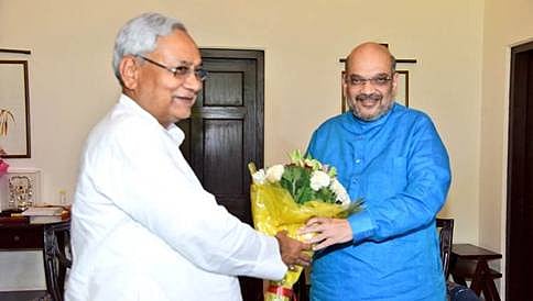 ಎನ್'ಡಿಎ ಸೇರುವಂತೆ ಸಿಎಂ ನಿತೀಶ್'ಗೆ ಅಮಿತ್ ಶಾ ಅಧಿಕೃತ ಆಹ್ವಾನ