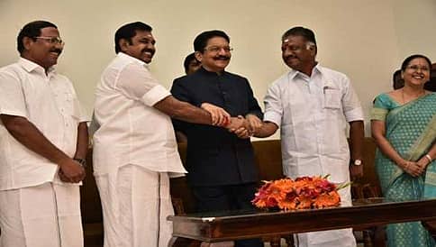 ಉಪಮುಖ್ಯಮಂತ್ರಿಯಾಗಿ ಪನ್ನೀರ್ ಸೆಲ್ವಂ ಪ್ರಮಾಣ ವಚನ ಸ್ವೀಕಾರ, ಶಶಿಕಲಾ ಉಚ್ಚಾಟನೆ ಸಾಧ್ಯತೆ