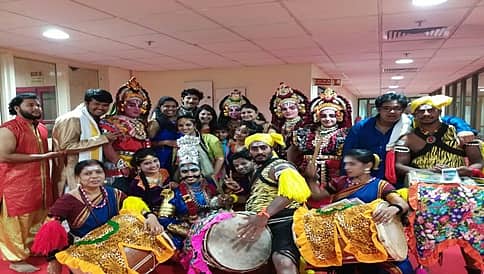 ನವದೆಹಲಿ: ಪಂಡಿತ್ ದೀನ ದಯಾಳ ಉಪಾಧ್ಯಾಯ ಜನ್ಮಶತಮಾನೋತ್ಸವ ಕಾರ್ಯಕ್ರಮದಲ್ಲಿ ಕನ್ನಡದ ಕಂಪು