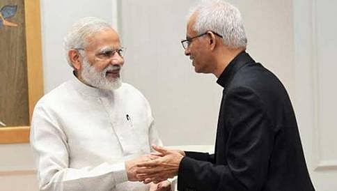 ದೆಹಲಿಯಲ್ಲಿ ಪ್ರಧಾನಿ ಮೋದಿ ಭೇಟಿ ಮಾಡಿದ ಕೇರಳ ಪಾದ್ರಿ ಟಾಮ್ ಉಳುನ್ನಲಿಲ್