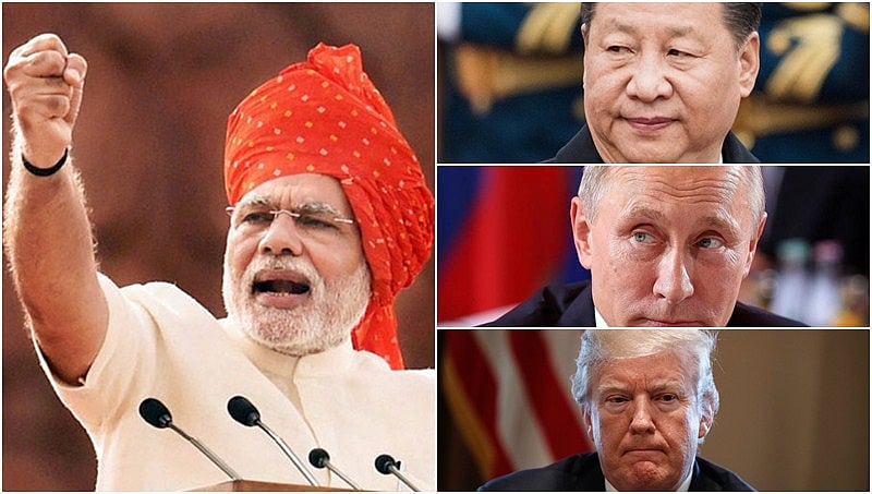 ಜಗತ್ತಿನ ಬಲಿಷ್ಠ ನಾಯಕರನ್ನು ಹಿಂದಿಕ್ಕಿದ ಮೋದಿ; ಮೂರನೇ ಜಾಗತಿಕ ನಾಯಕ