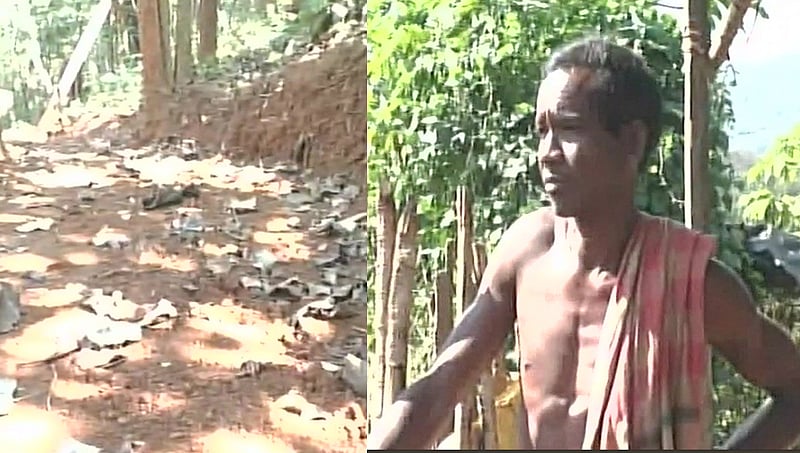 ಮತ್ತೊರ್ವ 'ಮಾಂಜಿ': ಮಕ್ಕಳ ಶಾಲೆಗೆ ಕಳುಹಿಸಲು ಬೆಟ್ಟ ಕೊರೆದು ರಸ್ತೆ ಮಾಡಿದ ಒಡಿಶಾ ತಂದೆ!
