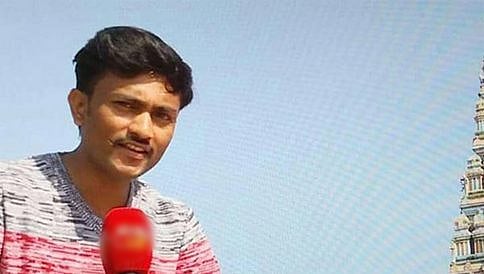 ರಸ್ತೆ ಅಪಘಾತದಲ್ಲಿ ಮೃತಪಟ್ಟ ಪತ್ರಕರ್ತ ಮೌನೇಶ್ ಪೋತರಾಜ್; ಕಸದ ವ್ಯಾನ್ ನಲ್ಲಿ ಶವ ಸಾಗಣೆ