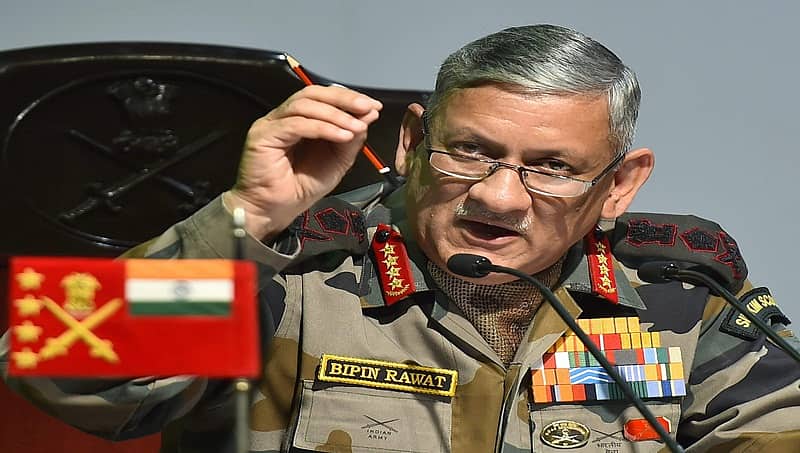 ಗಂಭೀರ ಸಮಸ್ಯೆ ಇಲ್ಲ, ಆದರೆ ಸೇನಾ ಪಡೆ ಸನ್ನದ್ಧವಾಗಿದೆ: ಡೋಕ್ಲಾಮ್ ಬಗ್ಗೆ ಸೇನಾ ಮುಖ್ಯಸ್ಥ ಬಿಪಿನ್ ರಾವತ್