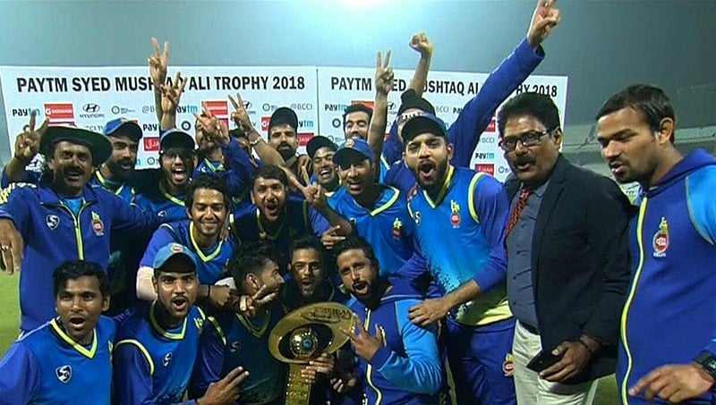 ಸೈಯದ್ ಮುಷ್ತಾಕ್ ಅಲಿ ಟಿ20 ಟೂರ್ನಿ: ದೆಹಲಿಗೆ ಚೊಚ್ಚಲ ಚಾಂಪಿಯನ್ ಪಟ್ಟ