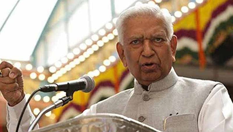 ರಾಜ್ಯ ಸರ್ಕಾರದ ಸಾಧನೆಗಳನ್ನು ಕೊಂಡಾಡಿದ ರಾಜ್ಯಪಾಲ ವಜುಭಾಯಿ ವಾಲಾ