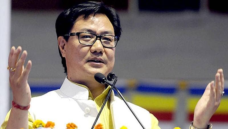 'ಆಜಾದ್ ಕಾಶ್ಮೀರ' ಘರ್ಷಣೆ: ಲಂಡನ್'ನಲ್ಲಿರುವ ಭಾರತೀಯ ದೇಶಪ್ರೇಮಿಗಳಿಗೆ ರಿಜಿಜು ಸೆಲ್ಯೂಟ್