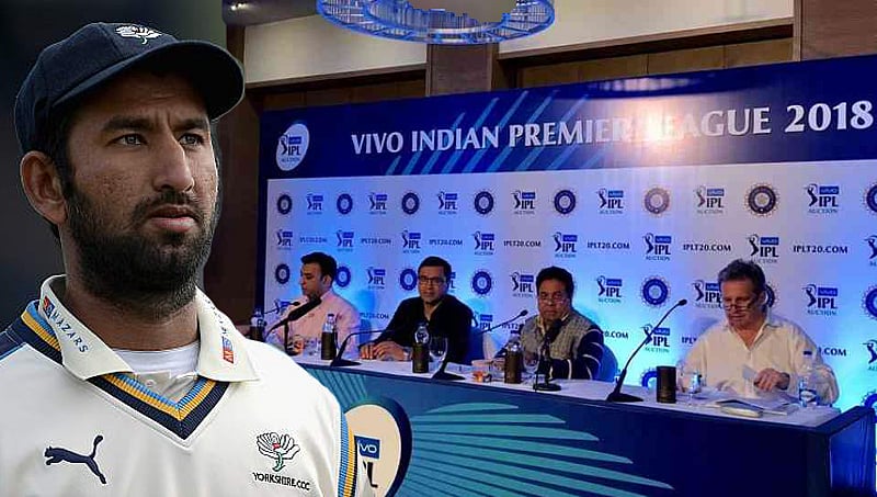 'ಅನ್ ಸೋಲ್ಡ್' ಪೂಜಾರಾ ಐಪಿಎಲ್ ಬಿಟ್ಟು ಇಂಗ್ಲೆಂಡ್ ಕೌಂಟಿ ಕ್ರಿಕೆಟ್ ನಲ್ಲಿ ಭಾಗಿ!