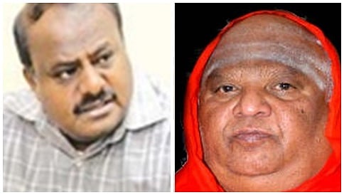 ಸಮ್ಮಿಶ್ರ ಸರ್ಕಾರದ ಭವಿಷ್ಯ ಇನ್ನು ಎರಡೇ ತಿಂಗಳು: ಕೋಡಿಮಠದ ಸ್ವಾಮೀಜಿ
