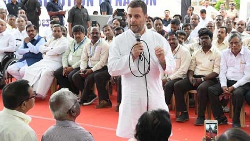 ವೈಮಾನಿಕ ಕ್ಷೇತ್ರಕ್ಕೆ ಅಪಾರ ಕೊಡುಗೆ ನೀಡಿದ ಎಚ್‌ಎಎಲ್‌ ಗೆ ಕೇಂದ್ರ ಅವಮಾನ: ರಾಹುಲ್ ಗಾಂಧಿ