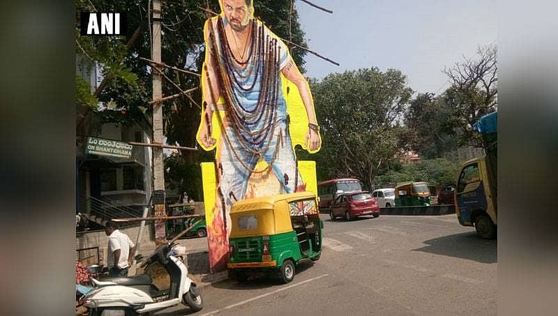ಅನಧಿಕೃತ ಫ್ಲೆಕ್ಸ್ ಬೋರ್ಡ್: ನಟ ಧ್ರುವ ಸರ್ಜಾ ವಿರುದ್ಧ ದೂರು ದಾಖಲು