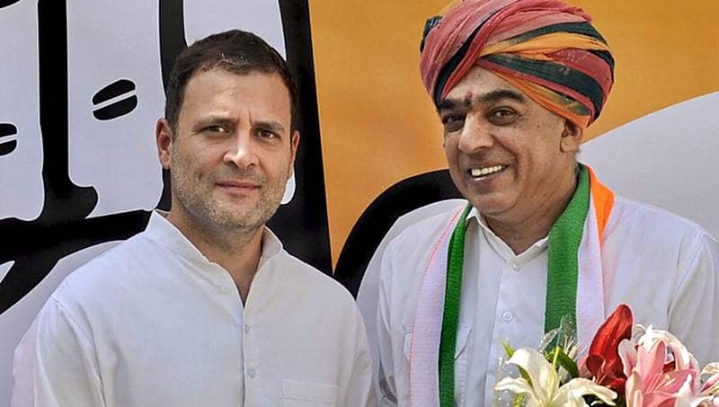 ಬಿಜೆಪಿ ಹಿರಿಯ ನಾಯಕ ಜಸ್ವಂತ್ ಸಿಂಗ್ ಪುತ್ರ ಮನ್ವೇಂದರ್ ಸಿಂಗ್ ಕಾಂಗ್ರೆಸ್'ಗೆ ಸೇರ್ಪಡೆ