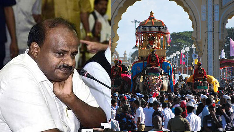 ನಿಗದಿಯಂತೆ ಸರ್ಕಾರಿ ಕಾರ್ಯಕ್ರಮ, ಜಂಬೂ ಸವಾರಿಗೆ ಯಾವುದೇ ತೊಡಕಿಲ್ಲ: ಸಿಎಂ ಎಚ್ ಡಿಕೆ