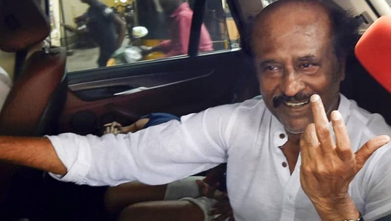 ರಜನಿಂಕಾತ್ 'ಸೂತ್ರದ ಬೊಂಬೆ': ಹಿರಿಯನ ನಟನ ವಿರುದ್ಧ ಡಿಎಂಕೆ ವಾಗ್ದಾಳಿ