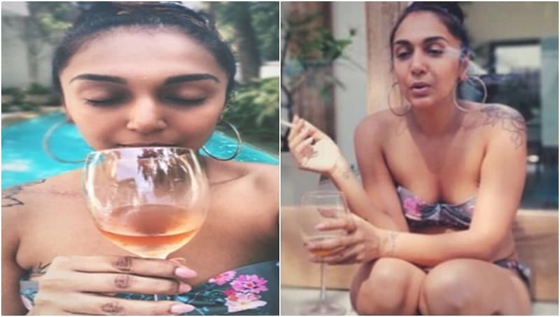 'ಕೆಟ್ಟ ತಾಯಿ' ಬಿಕಿನಿ ತೊಟ್ಟು, ಕೈಯಲ್ಲಿ ವೈನ್ ಗ್ಲಾಸ್, ಬಾಯಲ್ಲಿ ಸಿಗರೇಟು, ಟ್ರೋಲ್ಗೆ ಗುರಿಯಾದ ನಟಿ ಸಾಳ್ವೆ!
